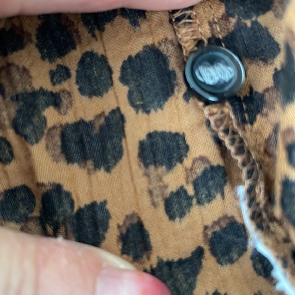 Madewell Peyton Top in Leopard Print, Size Small - Picture 7 of 10